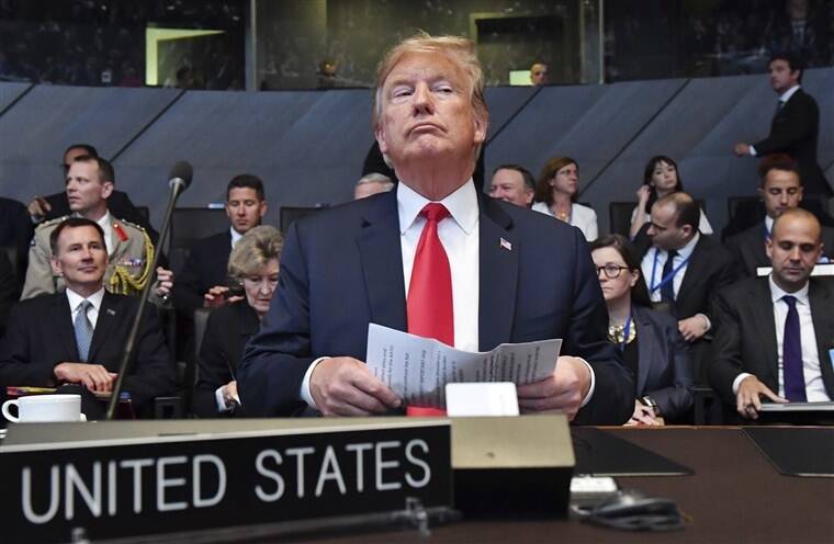 Trump, Nato dan Putin